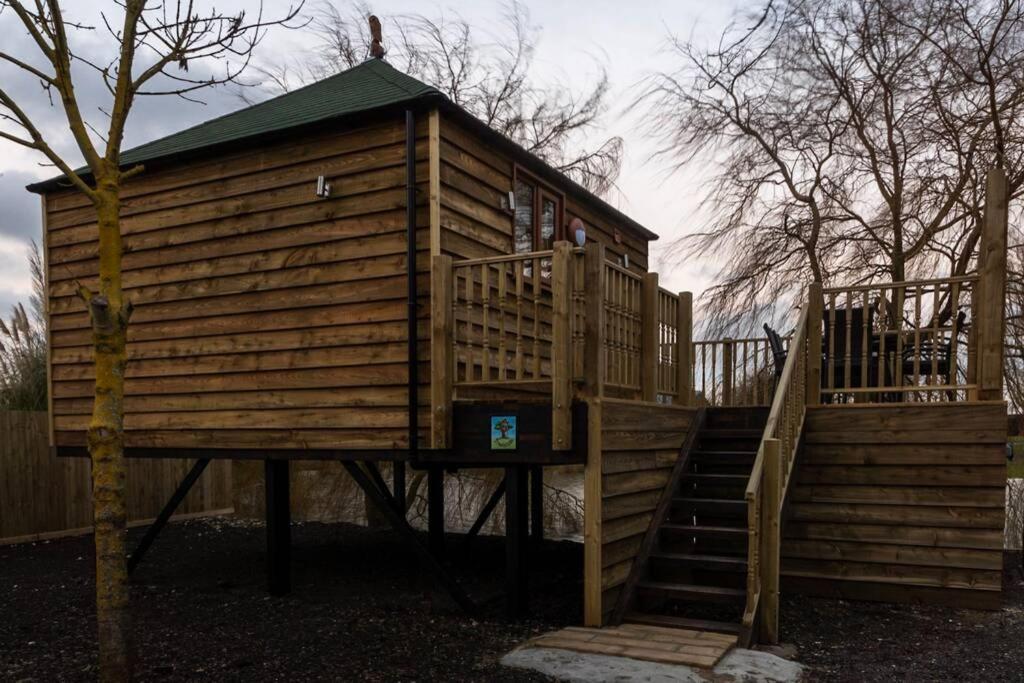 The Treehouse - Sleeps 4 Villa Old Leake Exterior foto